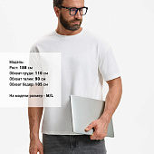 Футболка унисекс Durington, белая