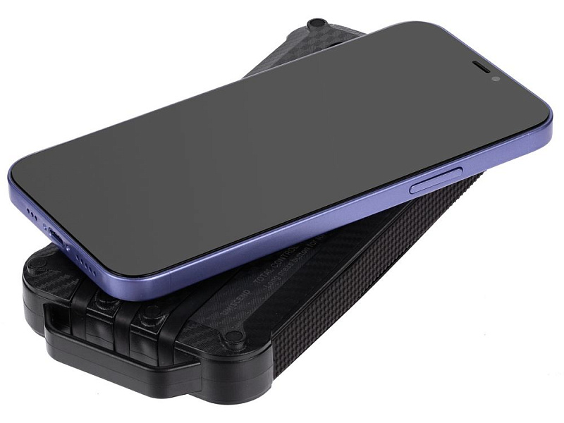 Аккумулятор защищенный Total Control 10000 мАч, черный