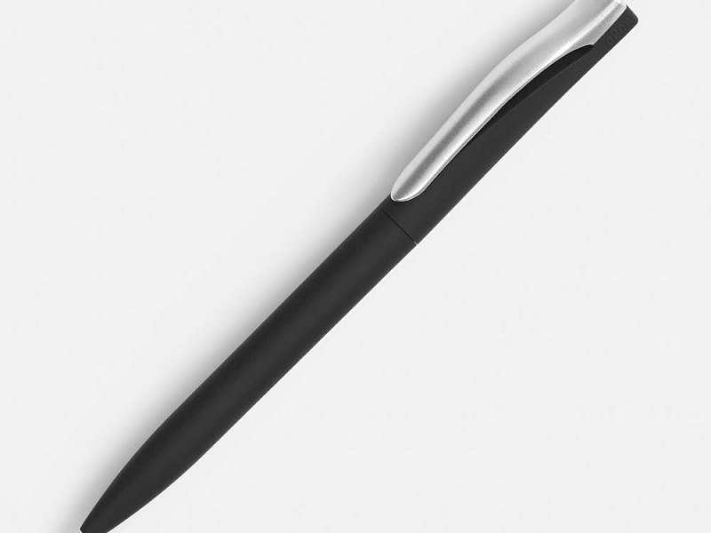 Ручка шариковая Pin Soft Touch, черная