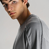 Свитшот унисекс Vozduh, светло-серый