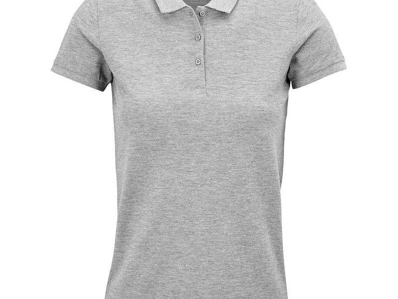 Рубашка поло женская Planet Women, серый меланж