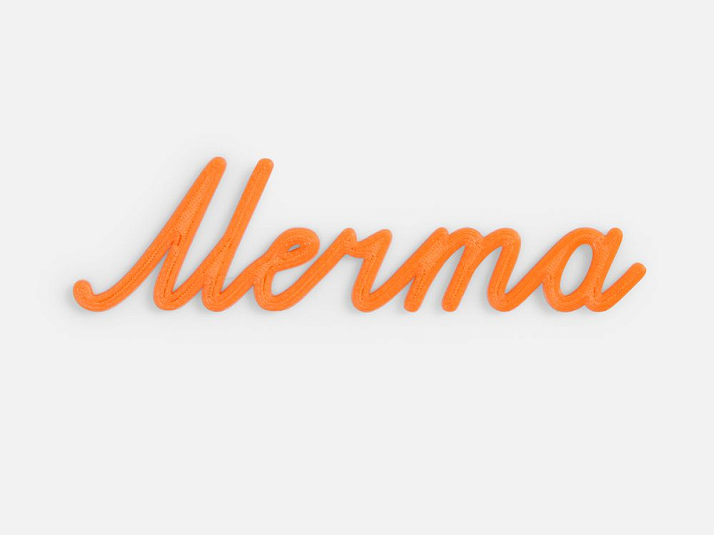 Подвеска Word, 3D-печать на заказ, мечта