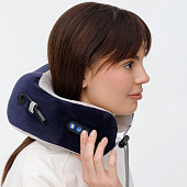 Дорожная подушка-массажер inRelax, синяя