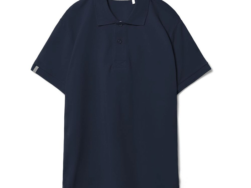 Рубашка поло мужская Virma Premium, темно-синяя