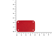 Лейбл Eta Latte, S, красный