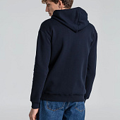 Толстовка на молнии с капюшоном Siverga Heavy 2.0, темно-синяя