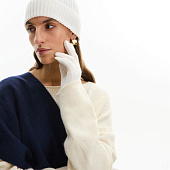 Шапка Bernard, молочно-белая (ванильная)