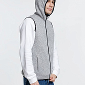 Жилет с капюшоном унисекс Gotland, серый