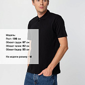 Рубашка поло мужская Summer 170, черная