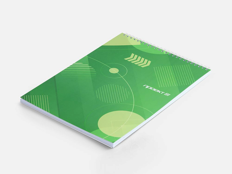 Блокнот на заказ Sketch Print M, в клетку