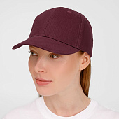 Бейсболка Buffalo, бордовая