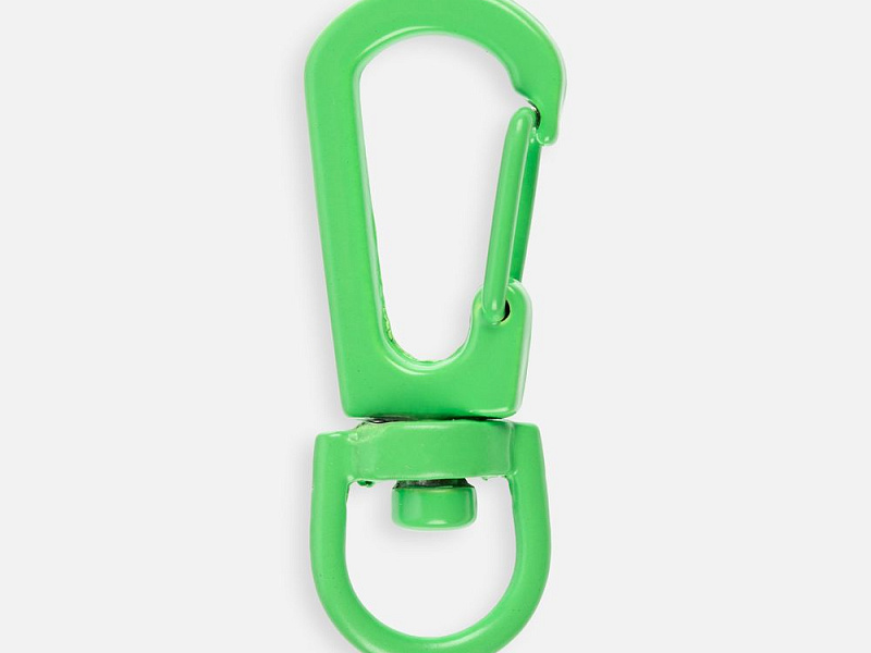 Застежка-карабин Snap Hook, S, зеленый неон