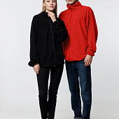 Куртка флисовая унисекс Fliska, красная