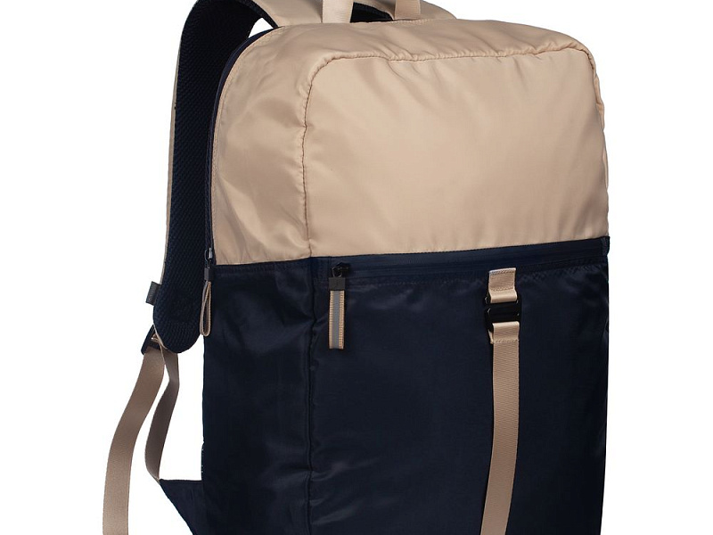Рюкзак coolStuff, темно-синий с бежевым