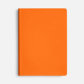 Блокнот Flex Shall ver.2, оранжевый
