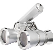 Театральный бинокль-лорнет Broadway 325E, серебристый