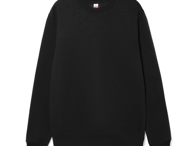 Свитшот унисекс Delta, черный