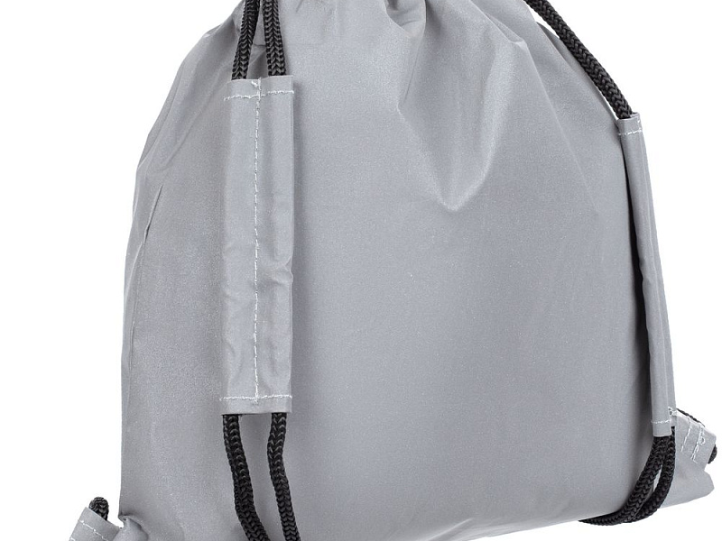 Детский рюкзак-мешок Manifest из светоотражающей ткани, серый