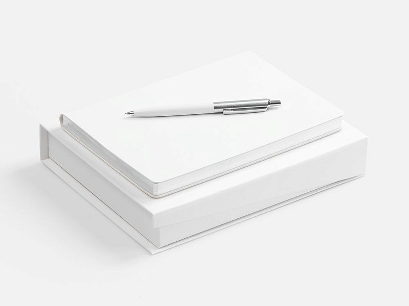 Набор Nebraska Flex, белый с серебристым