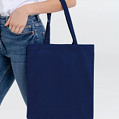 Холщовая сумка Avoska, темно-синяя (navy)