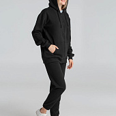 Толстовка на молнии с капюшоном Siverga Heavy 2.0, черная