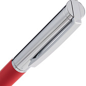 Ручка шариковая Eyeshot Soft Touch, темно-красная