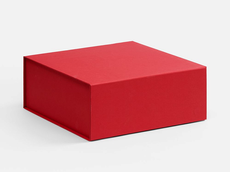 Коробка складная Quadra Fold, красная