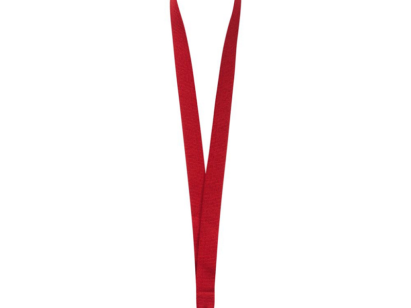 Лента для бейджа Neckband, красная