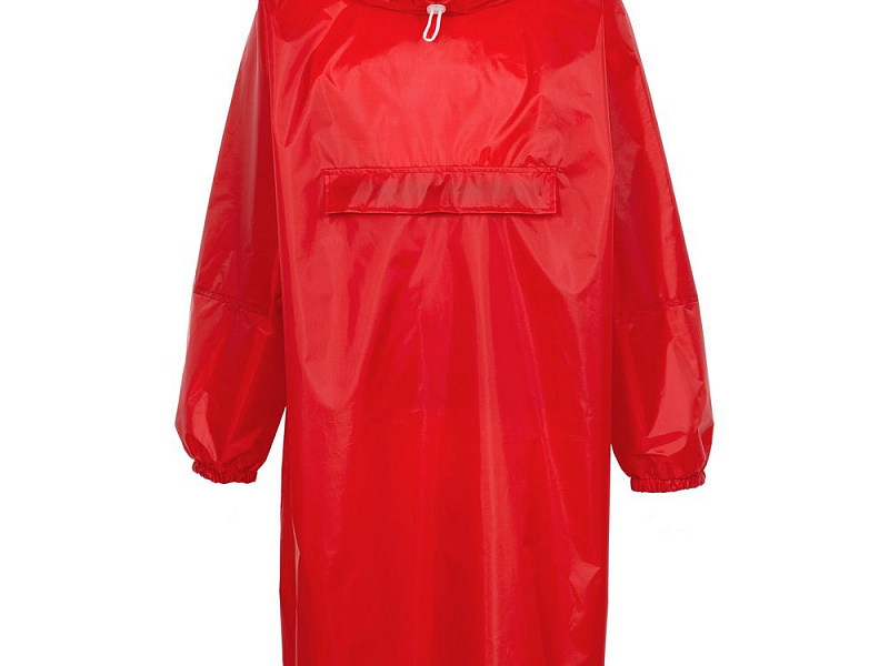 Дождевик-анорак Alatau, красный, единый размер