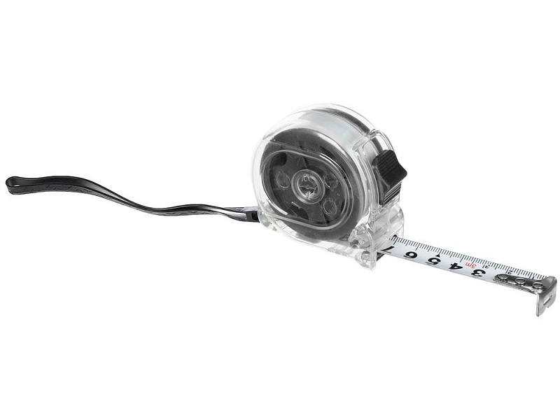 Рулетка Selvaksi, 3 м, черная