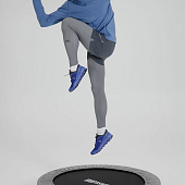 Куртка с капюшоном унисекс Begi, синяя