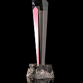 Стела Afterglow с подсветкой, большая, в подарочной упаковке