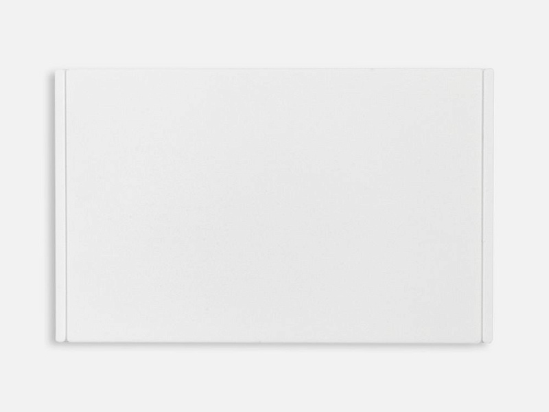 Лейбл из ПВХ Dzeta, ХL, белый