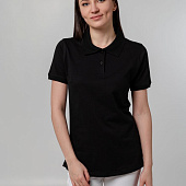 Рубашка поло женская Virma Stretch Lady, черная