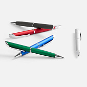 Ручка шариковая Glide, серая