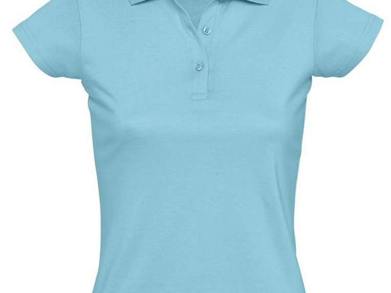 Рубашка поло женская Prescott Women 170, бирюзовая