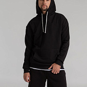 Толстовка с капюшоном Unit Kirenga, черная