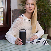 Термостакан Voima, черный