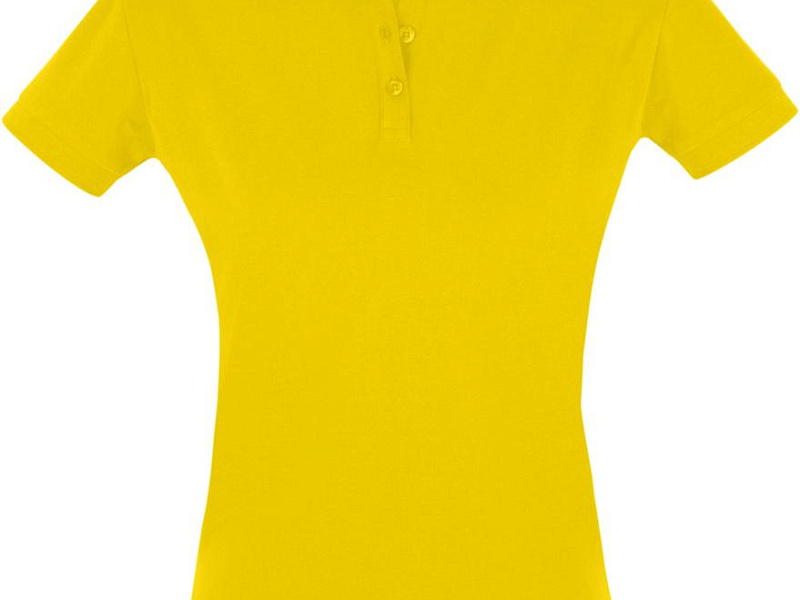 Рубашка поло женская Perfect Women 180 желтая