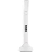 Настольная лампа с часами и календарем Office Torch ver.2, белая