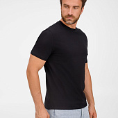 Футболка унисекс T-Bolka 180, черная