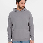 Худи оверсайз унисекс Outshine, серое