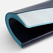 Ежедневник Doppio, недатированный, синий с голубым