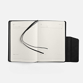 Ежедневник Leadmark, недатированный, черный
