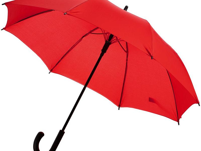 Зонт-трость Undercolor с цветными спицами, красный