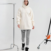 Анорак унисекс Oblako, молочно-белый