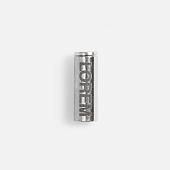 Наконечник для шнурка Nozzle, ver.2, серебристый (хром)