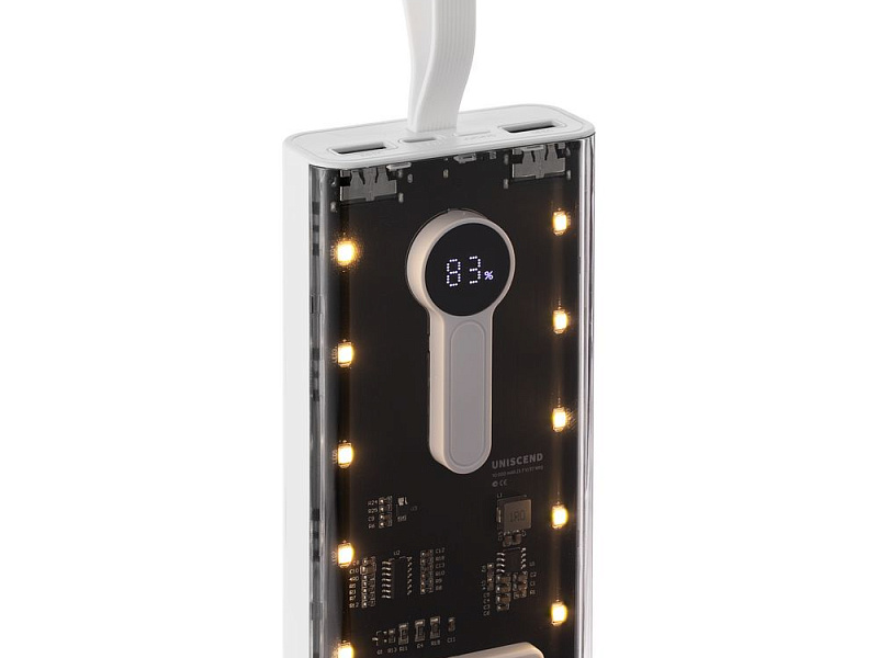 Аккумулятор Trellis Digital 10000 мАч, белый