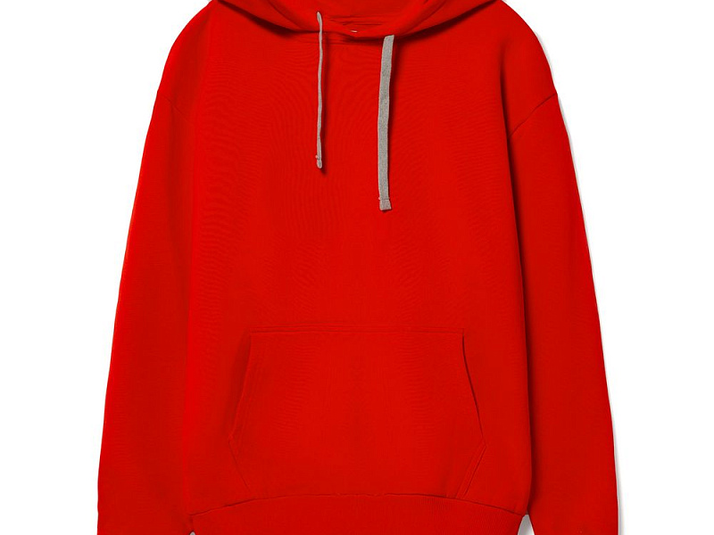 Толстовка с капюшоном Kirenga Heavy, красная (алая)