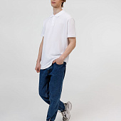 Рубашка поло унисекс Pulse, белая